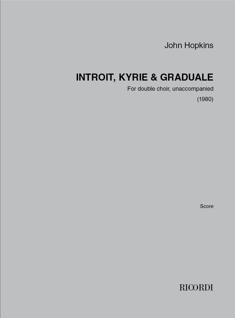 Introit, Kyrie & Graduale